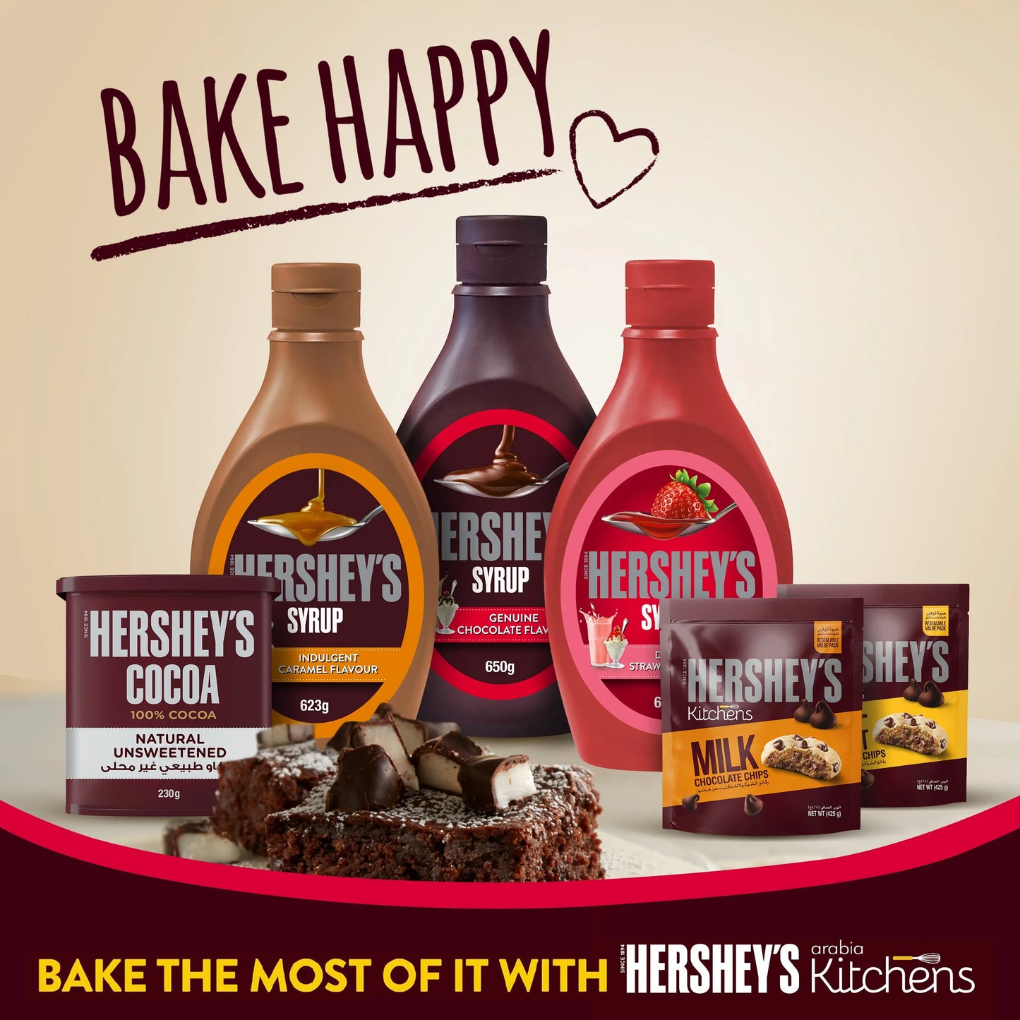 Hershey's Natural Unsweetened 100% Cocoa Powder 230 gr Hershey's