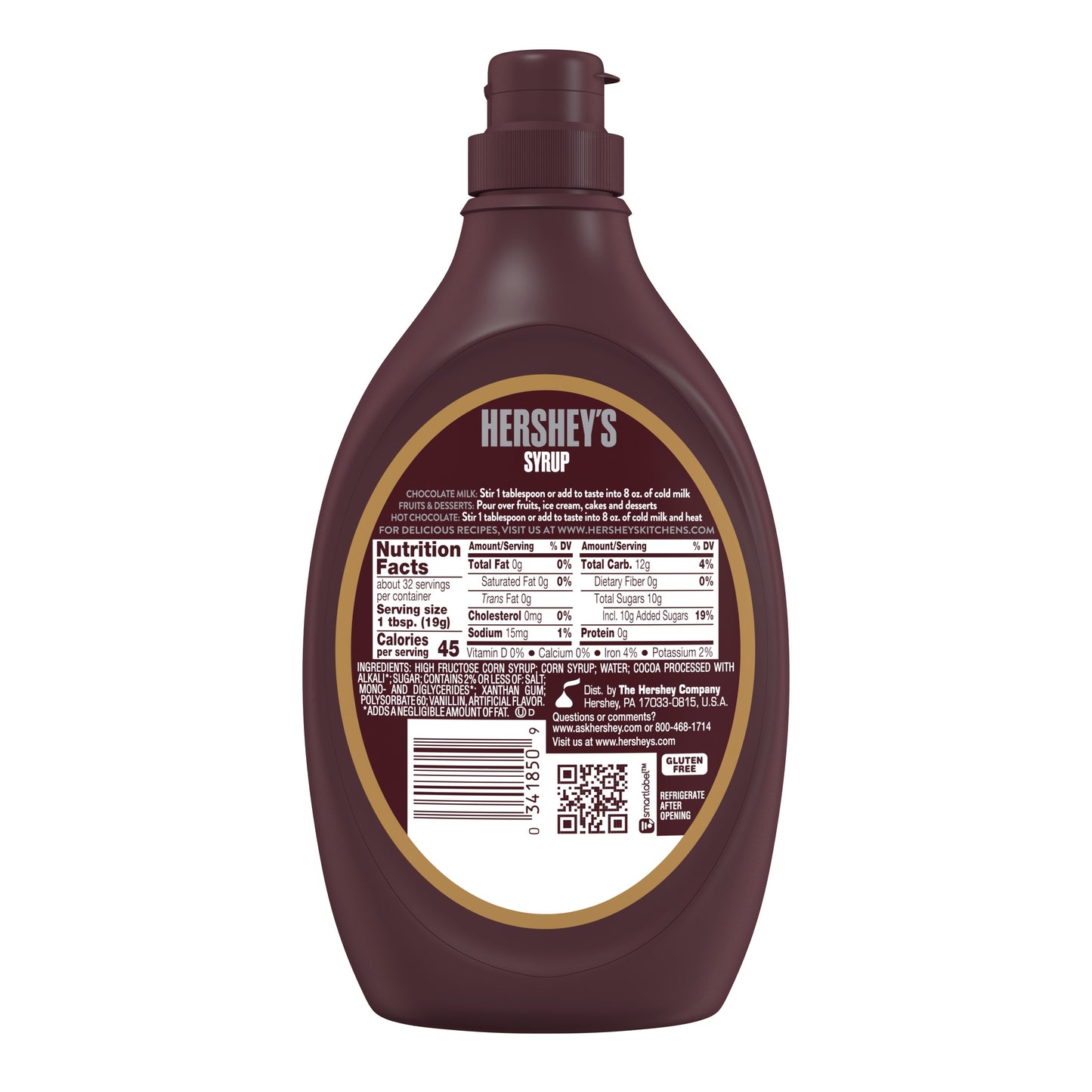 Hershey's Special Dark Chocolate Syrup 623 gr Hershey's