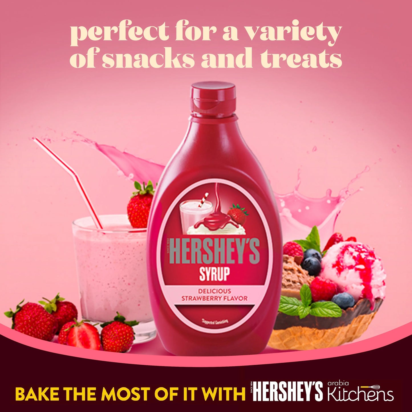 Hershey's Strawberry Syrup 623g Hershey's