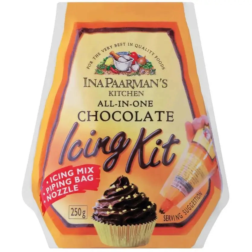 Ina Paarman Chocolate Icing Kit 250ml Ina Paarman