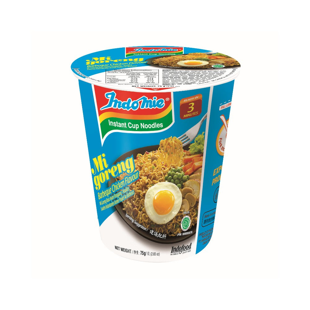 Indomie Cup Fried Bbq Chicken 75gm Indomie