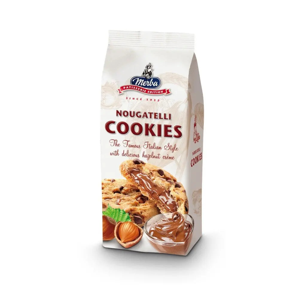 Merba Patisserie Nougatelli Cookies 200g Merba