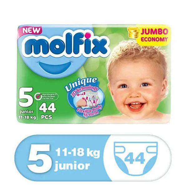 Molfix Anti Leakage Comfortable Extra Large Baby Diapers (Size 6), Abo -  Click Cuisine