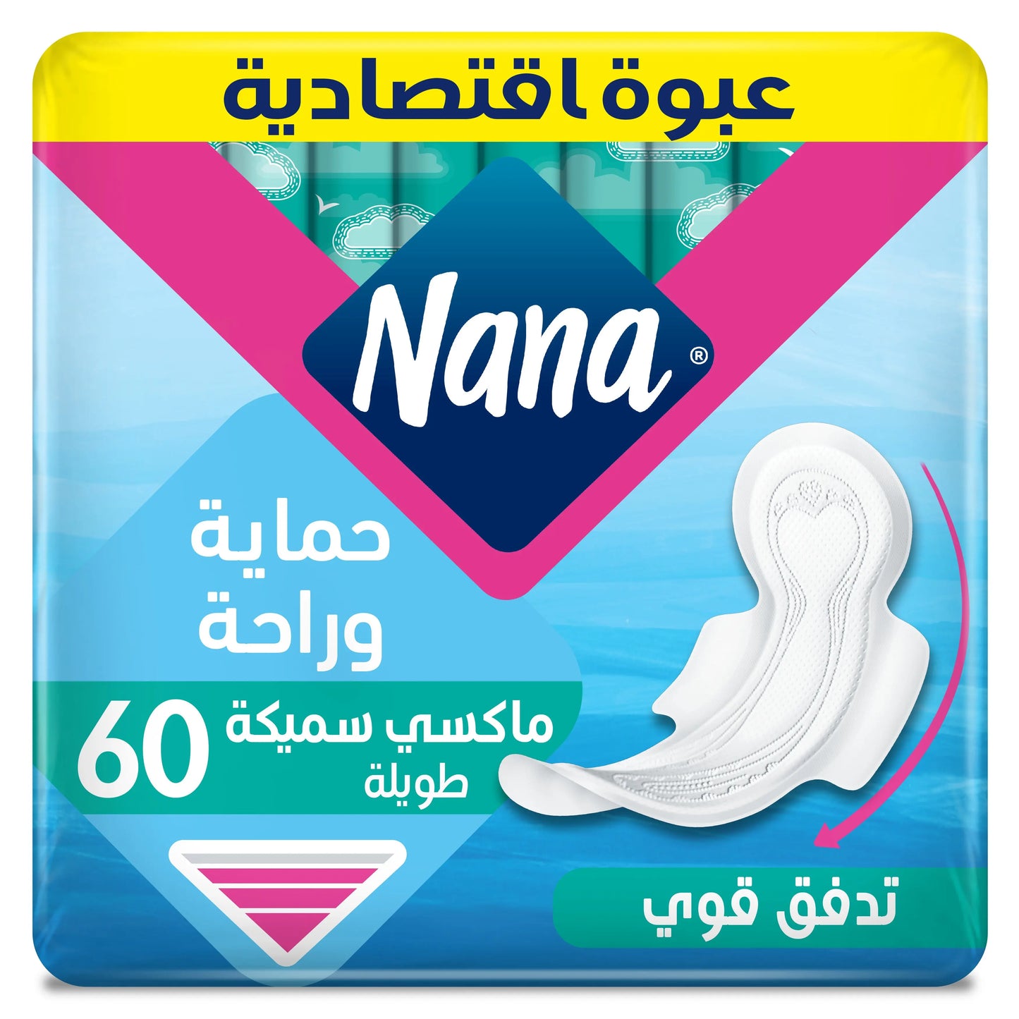 Nana Maxi Long Wings (60pcs) NANA