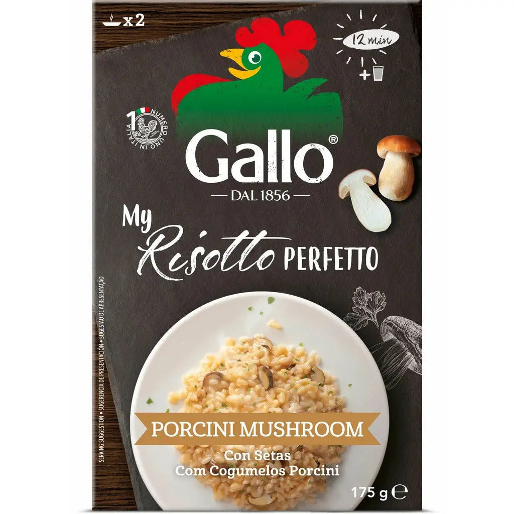 Riso Gallo Risotto Mushroom 175g Riso Gallo