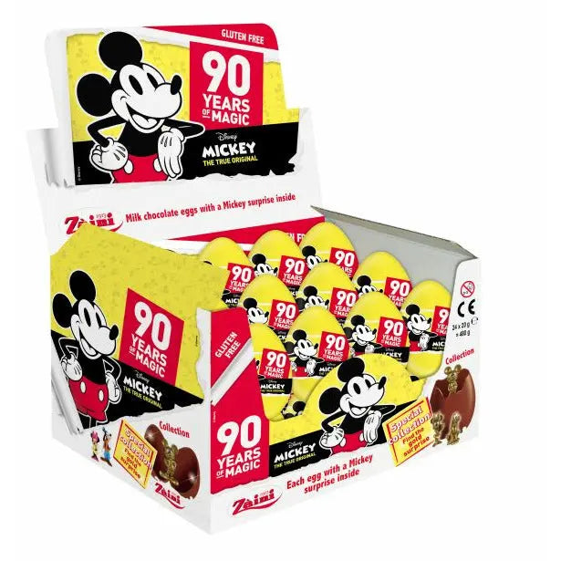 Zaini Mickey Classic (24 Chocolate Eggs) Zaini
