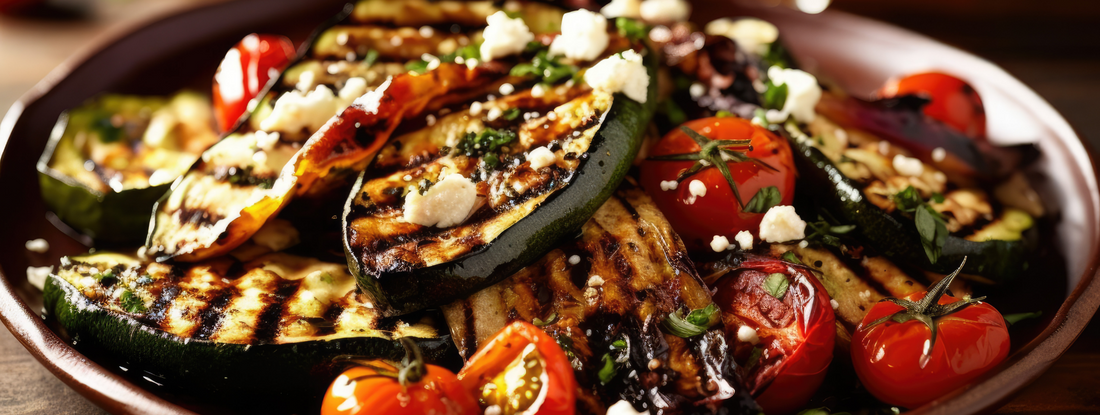 Eggplant, Tomato, and Cheese Stacks