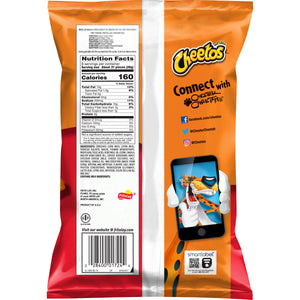 Cheetos Crunchy Cheese Flavored Snacks, Made with Real Cheese, 8 OZ (227g) - Export