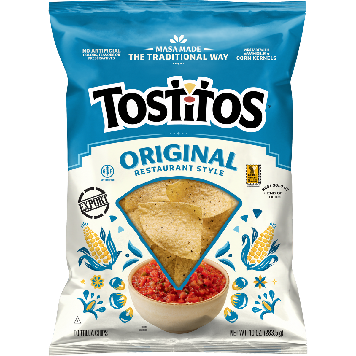 Tostitos Original Restaurant Style Tortilla Chips 10 OZ (283.5g) - Export