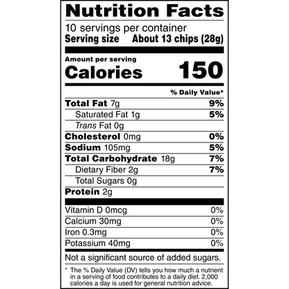 Tostitos Original Crispy Rounds Tortilla Chip 10 OZ (283.5g) - Export