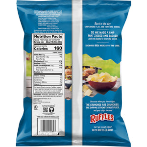 Ruffles Original Potato Chips 6.5 OZ (184g) - Export
