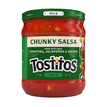 Tostitos Chunky Salsa, Mild 15.5 OZ (439g) - Export