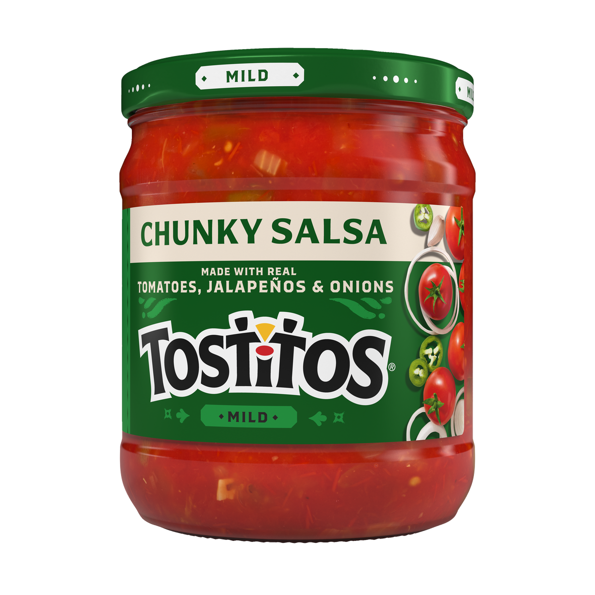 Tostitos Chunky Salsa, Mild 15.5 OZ (439g) - Export