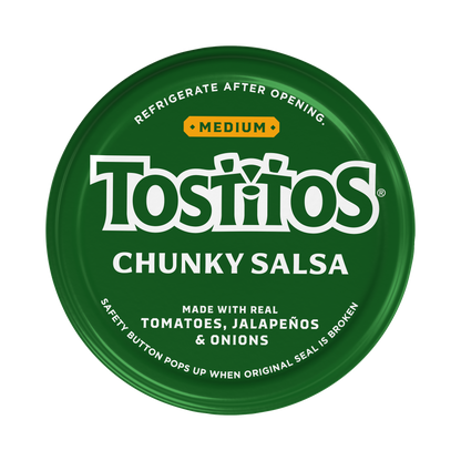 Tostitos Chunky Salsa, Medium 15.5 OZ (439g) - Export