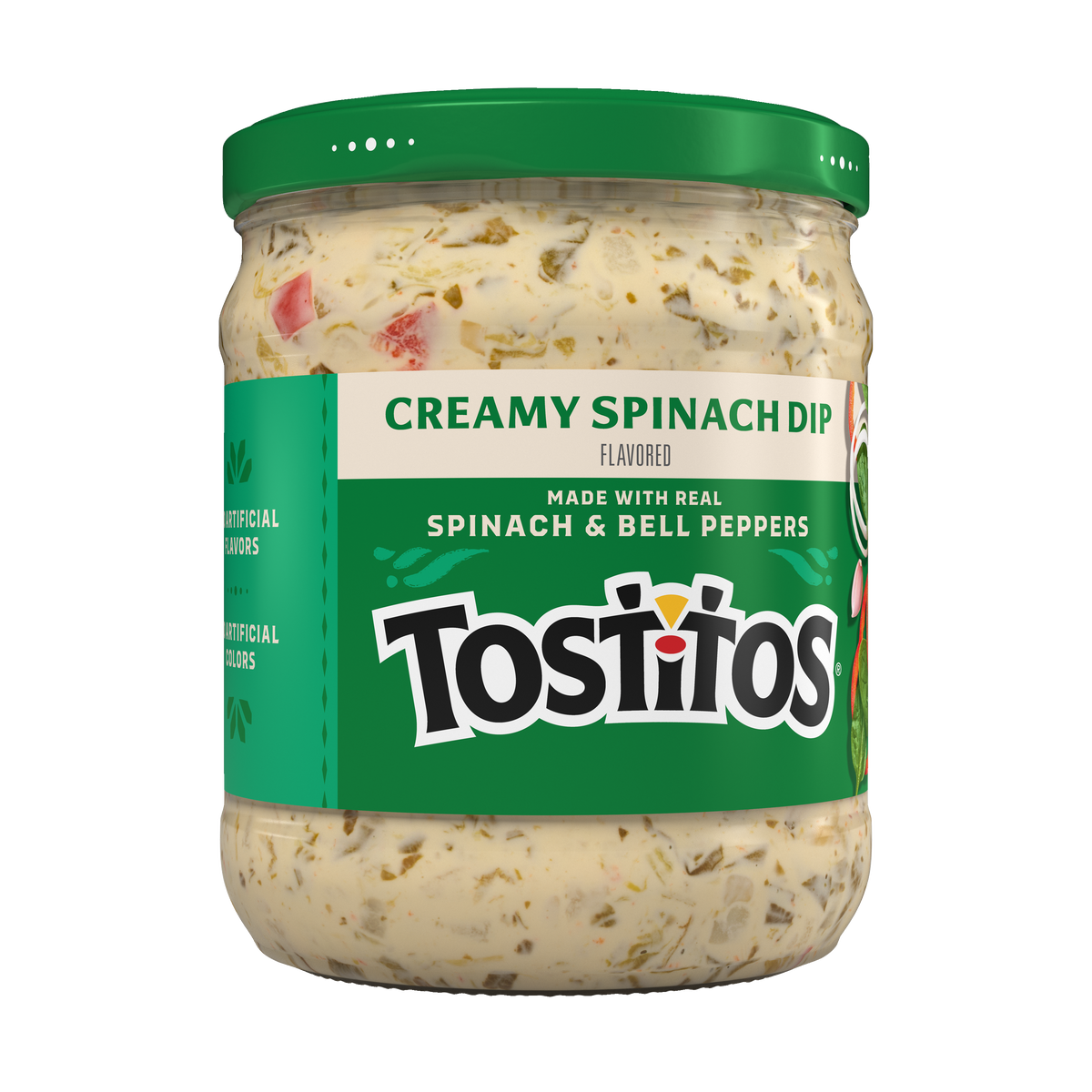 Tostitos Creamy Spinach Dip, Made with Real Spinach  15 OZ (425g) - Export