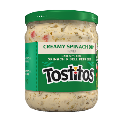 Tostitos Creamy Spinach Dip, Made with Real Spinach  15 OZ (425g) - Export