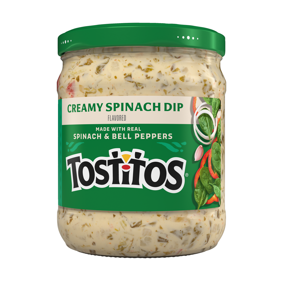 Tostitos Creamy Spinach Dip, Made with Real Spinach  15 OZ (425g) - Export