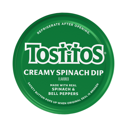 Tostitos Creamy Spinach Dip, Made with Real Spinach  15 OZ (425g) - Export
