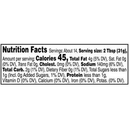 Tostitos Creamy Spinach Dip, Made with Real Spinach  15 OZ (425g) - Export