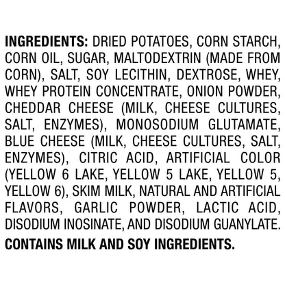 Ruffles Baked Cheddar & Sour Cream , 65% Less Fat Potato Chips 6.OZ (1 ...