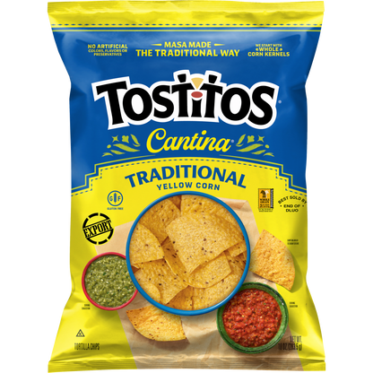 Tostitos Traditional Cantina Tortilla Chip 10 OZ (283.5g) - Export