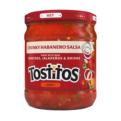 Tostitos Chunky Habanero Salsa Hot 15.5 OZ (439g) - Export