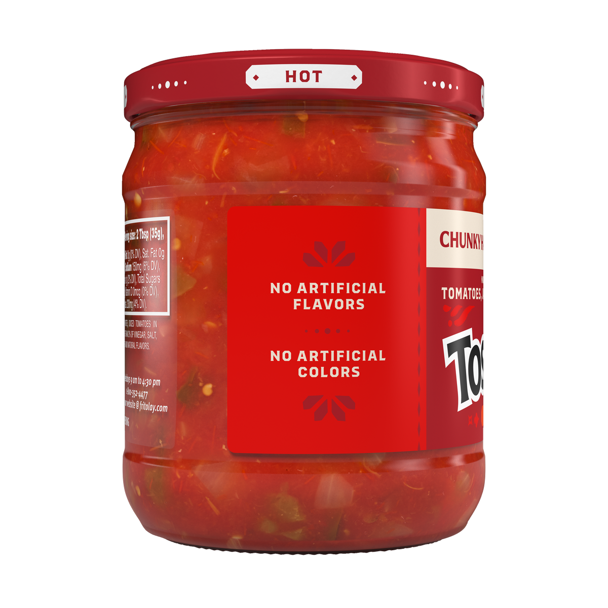 Tostitos Chunky Habanero Salsa Hot 15.5 OZ (439g) - Export