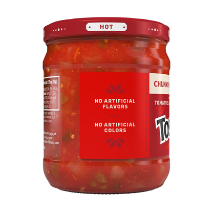 Tostitos Chunky Habanero Salsa Hot 15.5 OZ (439g) - Export