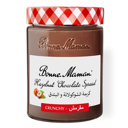 Bonne Maman Hazelnut Chocolate Spread with Cocoa, No Palm Oil, 20% Hazelnut, 360g