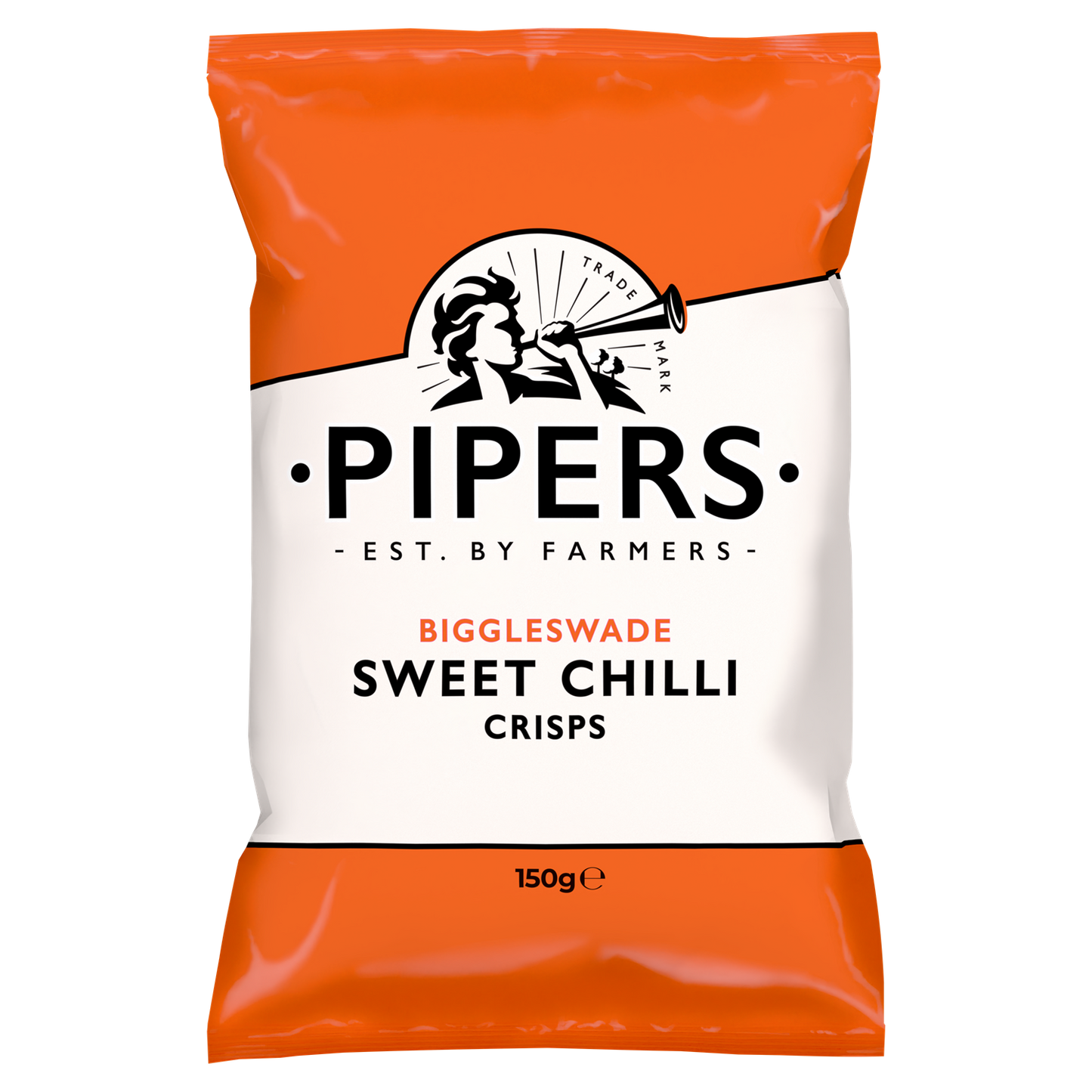 Pipers Kettle Cooked Biggleswade Sweet Chilli Crisps 150gm