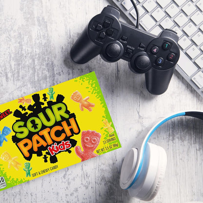 Sour Patch Kids Soft & Chewy Candy Theatre Box 3.5 Oz