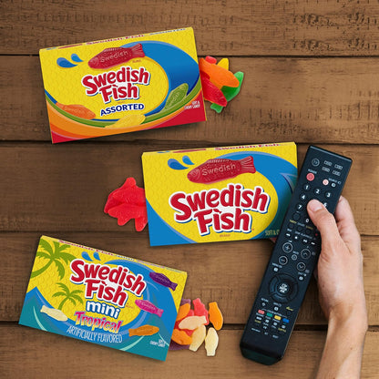 Swedish Fish Original Candy Theatre Box 3.1 Oz