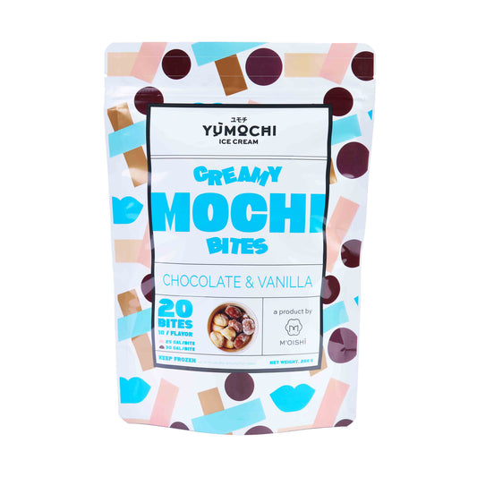 Yumochi Ice Cream Bites- Chocolate & Vanilla 200gm