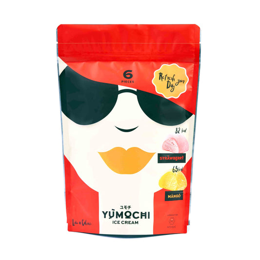 Yumochi Ice Cream- Mango & Strawberry 192gm