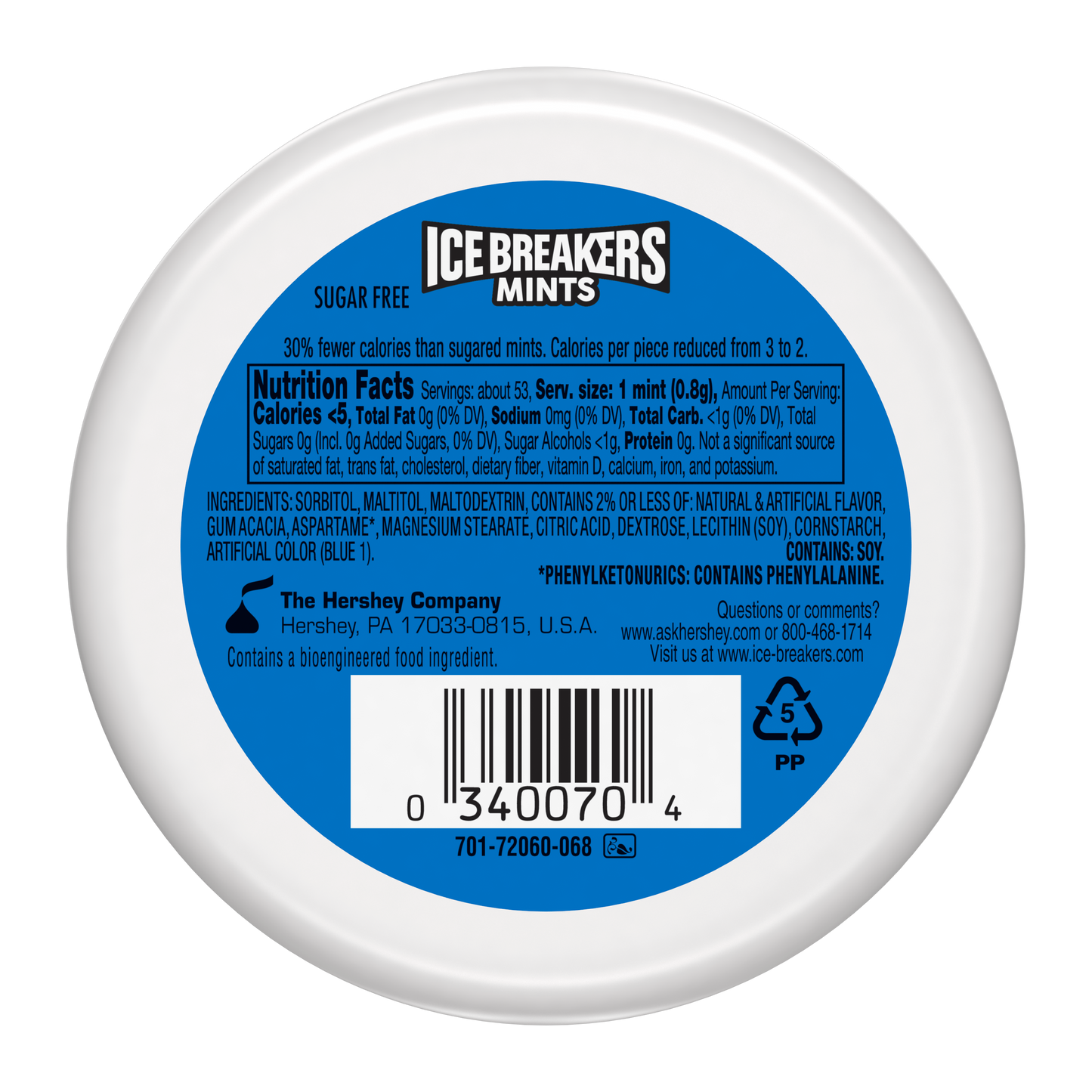 Ice Breakers Mints Cool Mint Candy 42g