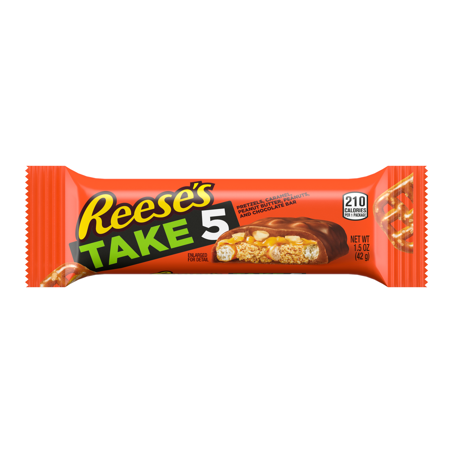 Reese's TAKE5 Chocolate Peanut Butter Candy Bar 42gm
