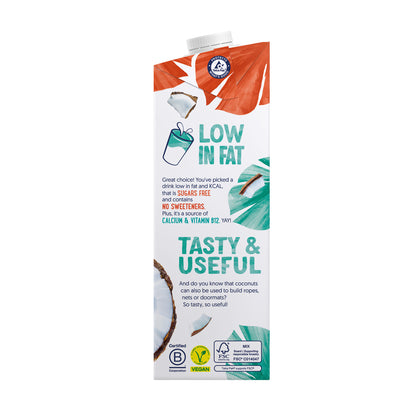 Alpro Drink Coconut No Sugars/ Unsweetened Dual Pack (1l x2), 100% Plant Based And Dairy Free, Suitable For Vegans, Naturally Free From Lactose, Rich In Nutrients