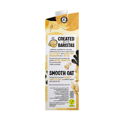 Alpro Barista Oat Drink 1L, New Recipe,Voted Best in Coffee(Dual Pack 1Lx 2), 100% Plant Based And Dairy Free, Suitable For Vegans, Naturally Free From Lactose, Rich In Nutrients