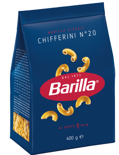 Barilla Soup Pasta Chifferini 400gm