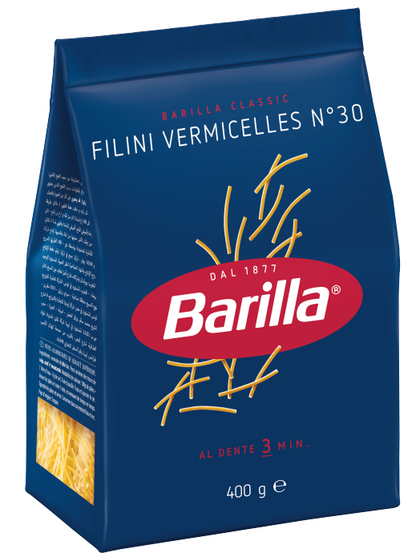 Barilla Soup Pasta Filini Vermicelles 400gm