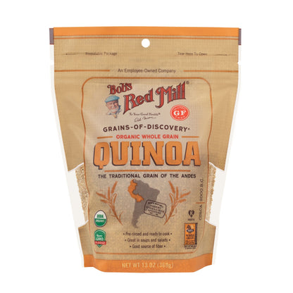 Bob's Red Mill Organic, Gluten Free, White Quinoa Grain 369 gm