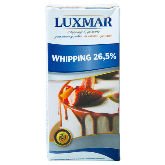 Luxmar Whipping & Desserts Cream 26,5% 1L (Chilled)