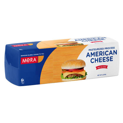 Mera 160 Slice American Cheese Colored 2.27kg (Chilled)