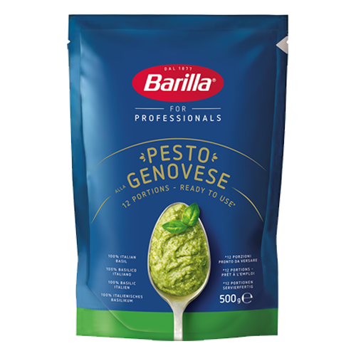 Barilla Pesto Genovese Pasta Sauce with Fresh Italian Basil 500gm