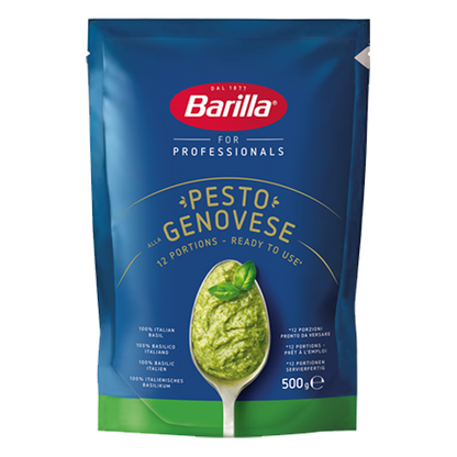 Barilla Pesto Genovese Pasta Sauce with Fresh Italian Basil 500gm