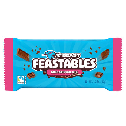 Mr Beast Feastables Milk Chocolate Bar 35gm, Made with Grass-Fed Milk Chocolate and Organic Cocoa