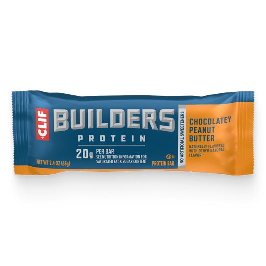 Clif Bar CLIF BUILDERS Chocolate Peanut Butter Plant Based Protein Bars