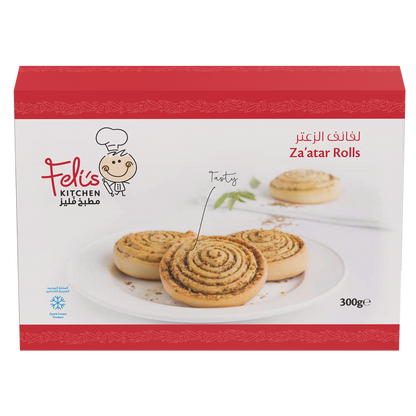 Feli's Kitchen Frozen Zaatar Rolls 300g