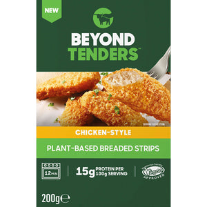 Beyond Chicken-Style Tenders |Plant Based Breaded Strips| 50% Less Saturated Fat|200gm