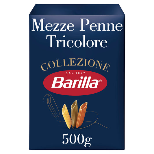 Barilla Collezione Pasta Mezze Penne Tricolori 500g